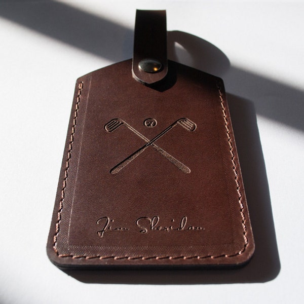 Personalised Golf Bag Tag