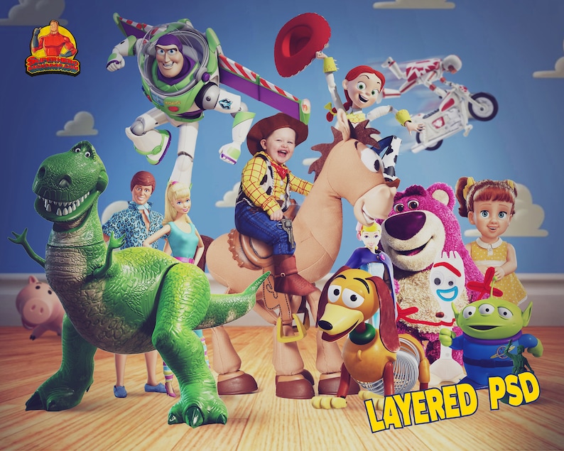 Toy Story Digital Backdrop Woody Background photography | Etsy