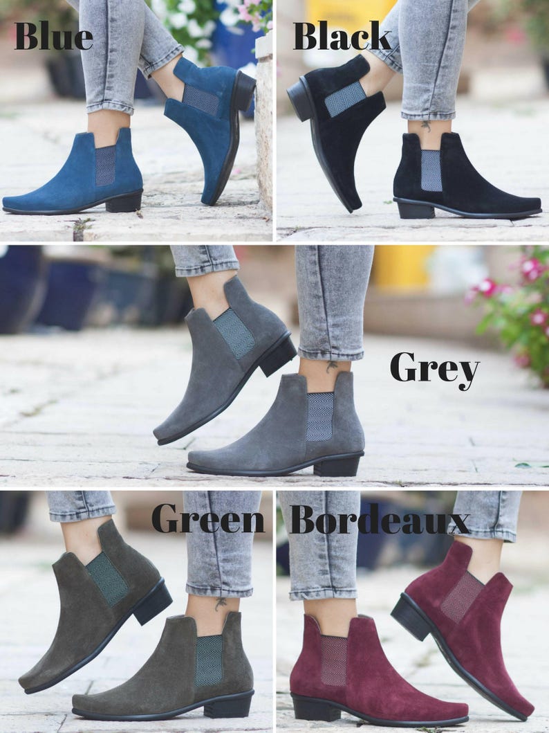 Riding Boots Leather Boots Leather Booties Leather Ankle Boots Leather Cowboy boots Free Shipping