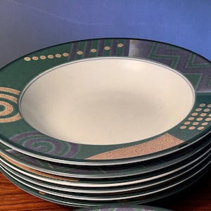 幾何学模様　MIKASA ビンテージ食器 　JOHN BERGEN 幾何学模様 MIKASA ビンテージ食器 JOHN BERGEN