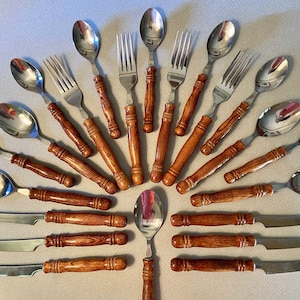 20+ Silverware With Wood Handles