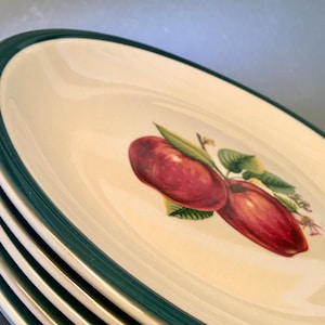 Set of 8 vintage &quot;Casuals&quot; salad plates by China Pearl - price includes all 8