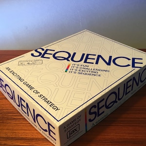 1995 Sequence - an exciting game of strategy - by Jax