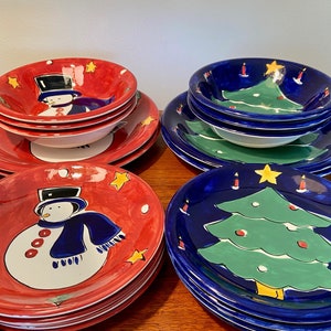 Vintage gibson christmas best sale dinnerware