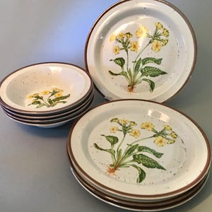 2 SETS AVAILABLE! Set of four vintage Hearthside Buffet Ware No. 653 salad plates or bowls made in Japan - price per set
