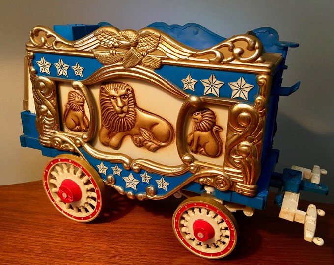 1979 Jim Beam Circus Wagon Collectible Liquor Decanter by Etsy