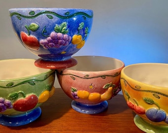 Sango TRINITY SET OF TWO Fruit Bowls NICE More Items Available 