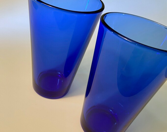 Vintage Cocktail Glasses Rocks Double Old Fashioned Striped Etsy