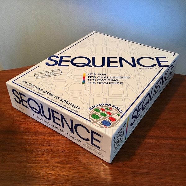 New 1995 Sequence - an exciting game of strategy by Jax - never opened, still sealed