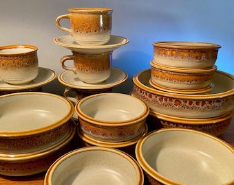Vintage Mikasa &quot;Nature&#39;s Song&quot; bowls  in various sizes and cup and saucer sets - price is for each