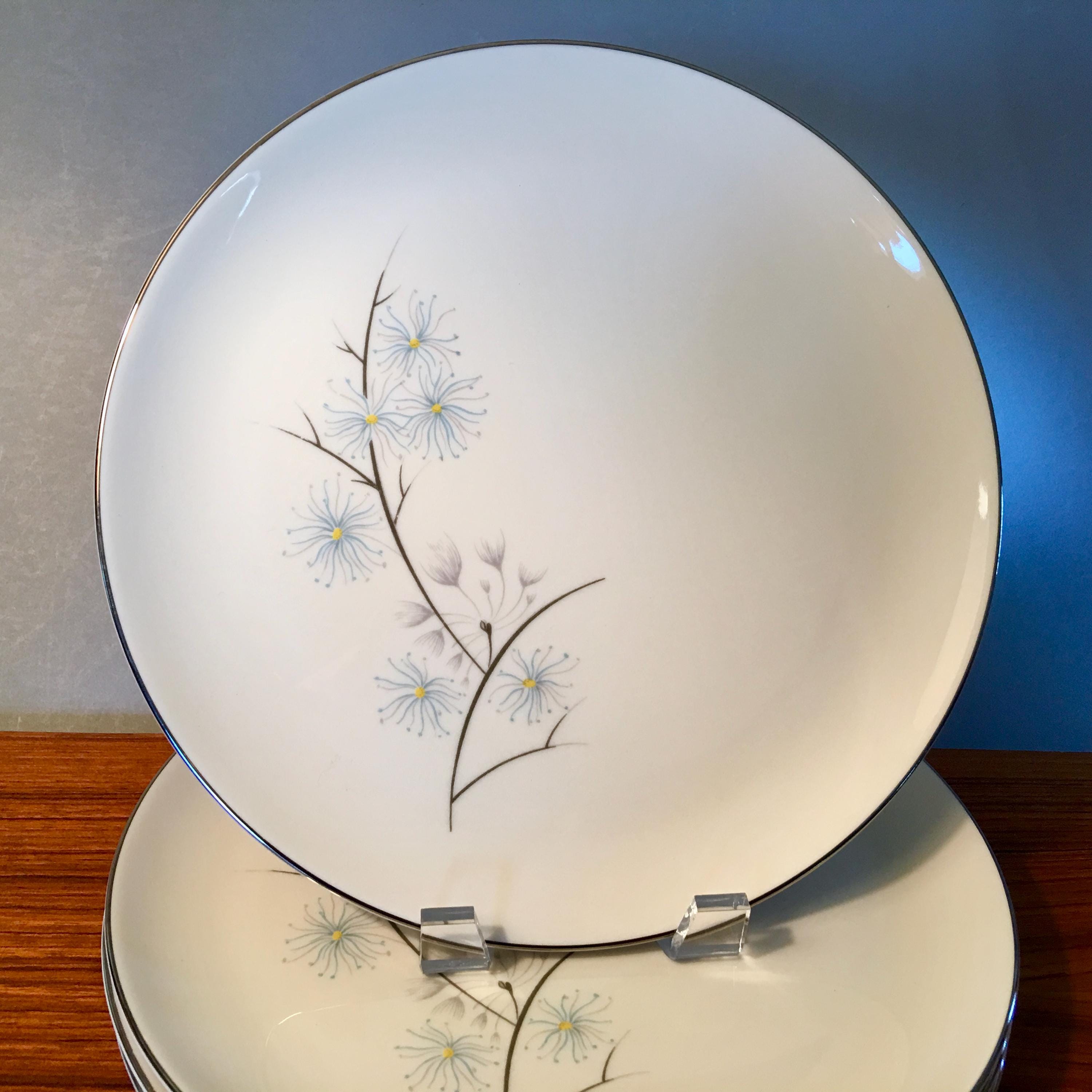 Fine China Japan Blue Flower - Etsy