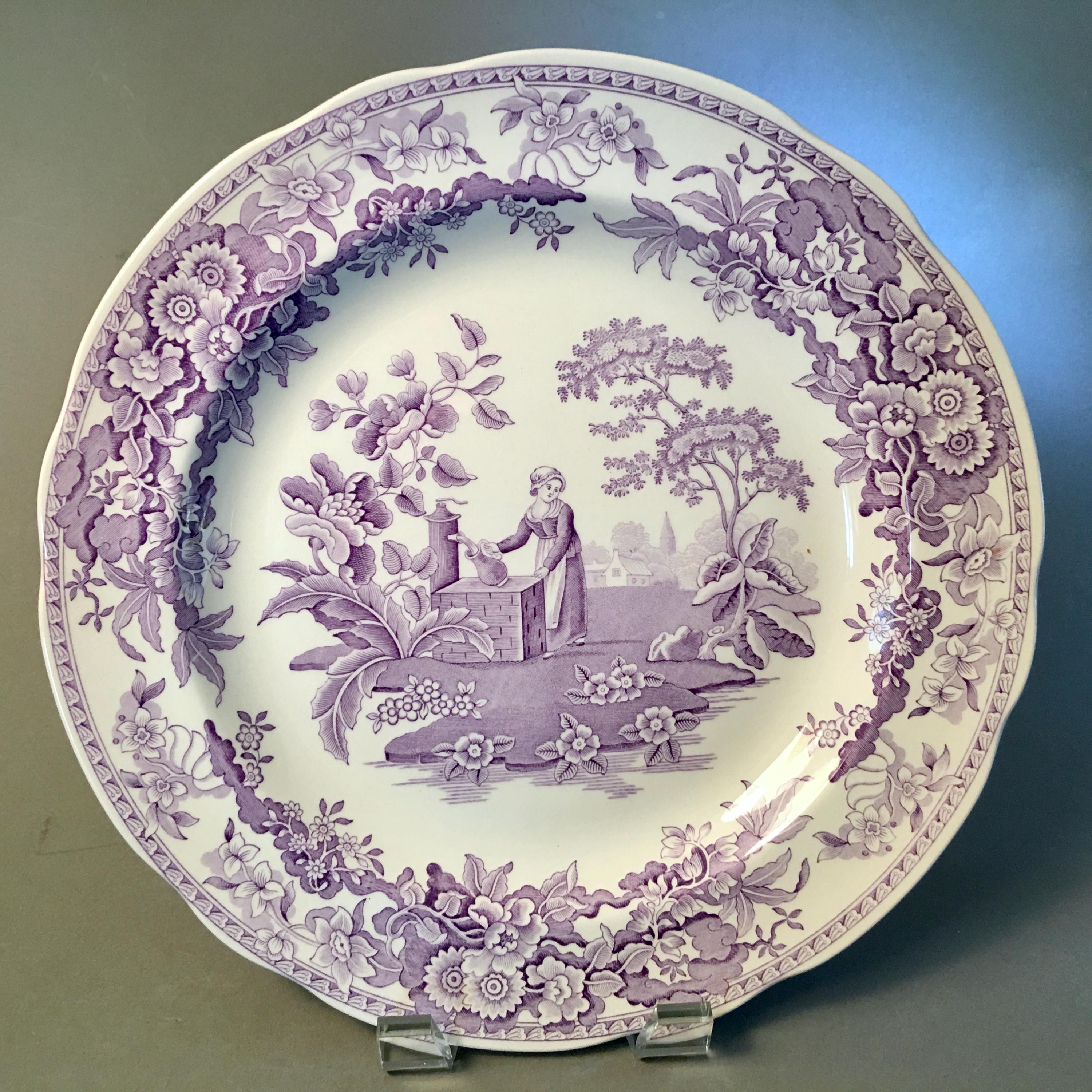 YOUR CHOICE! Spode Archive and Blue Room Collection Lilac Plates