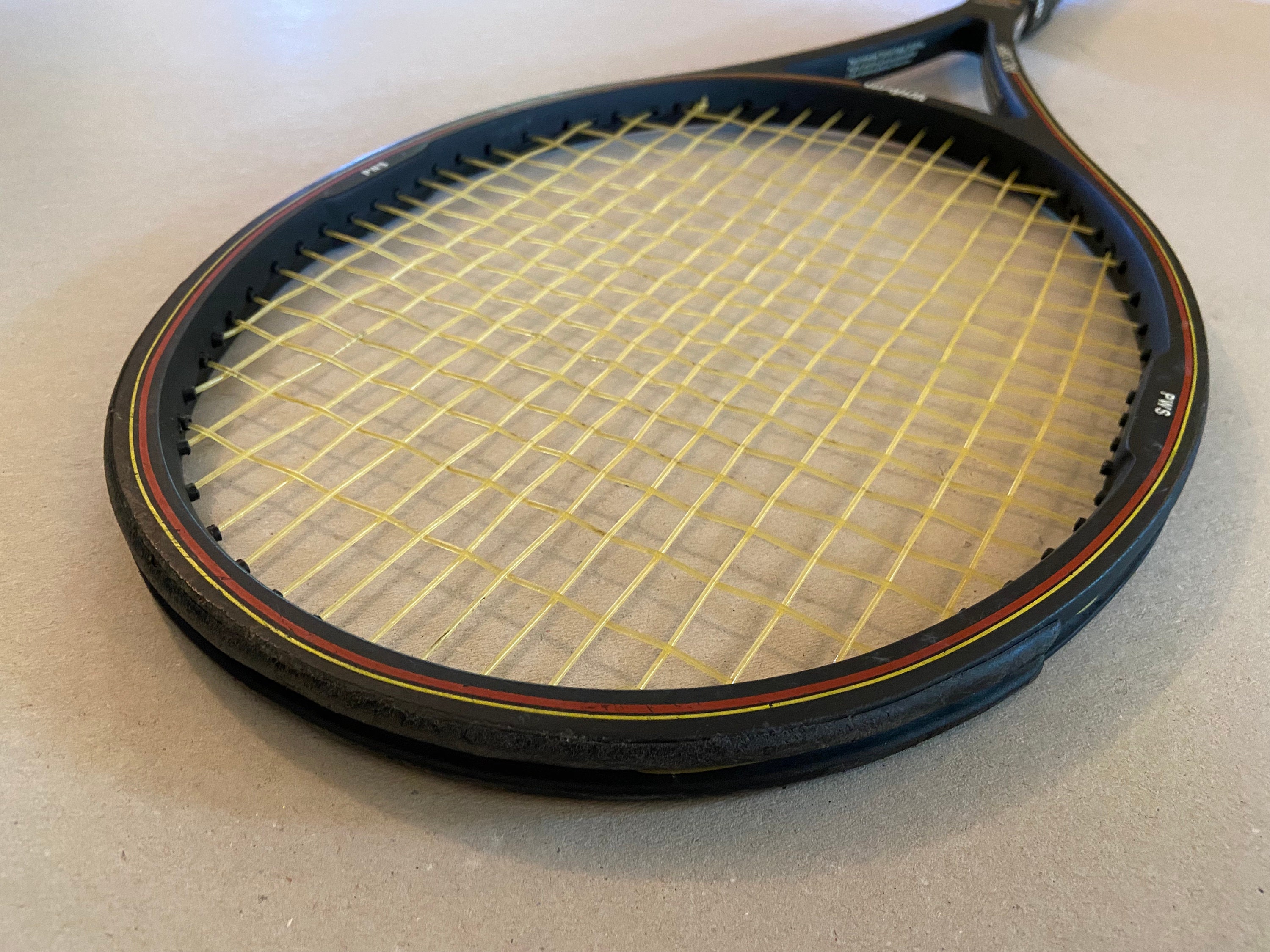 Vintage Wilson Pro Staff Midsize Tennis Racket With Braided - Etsy