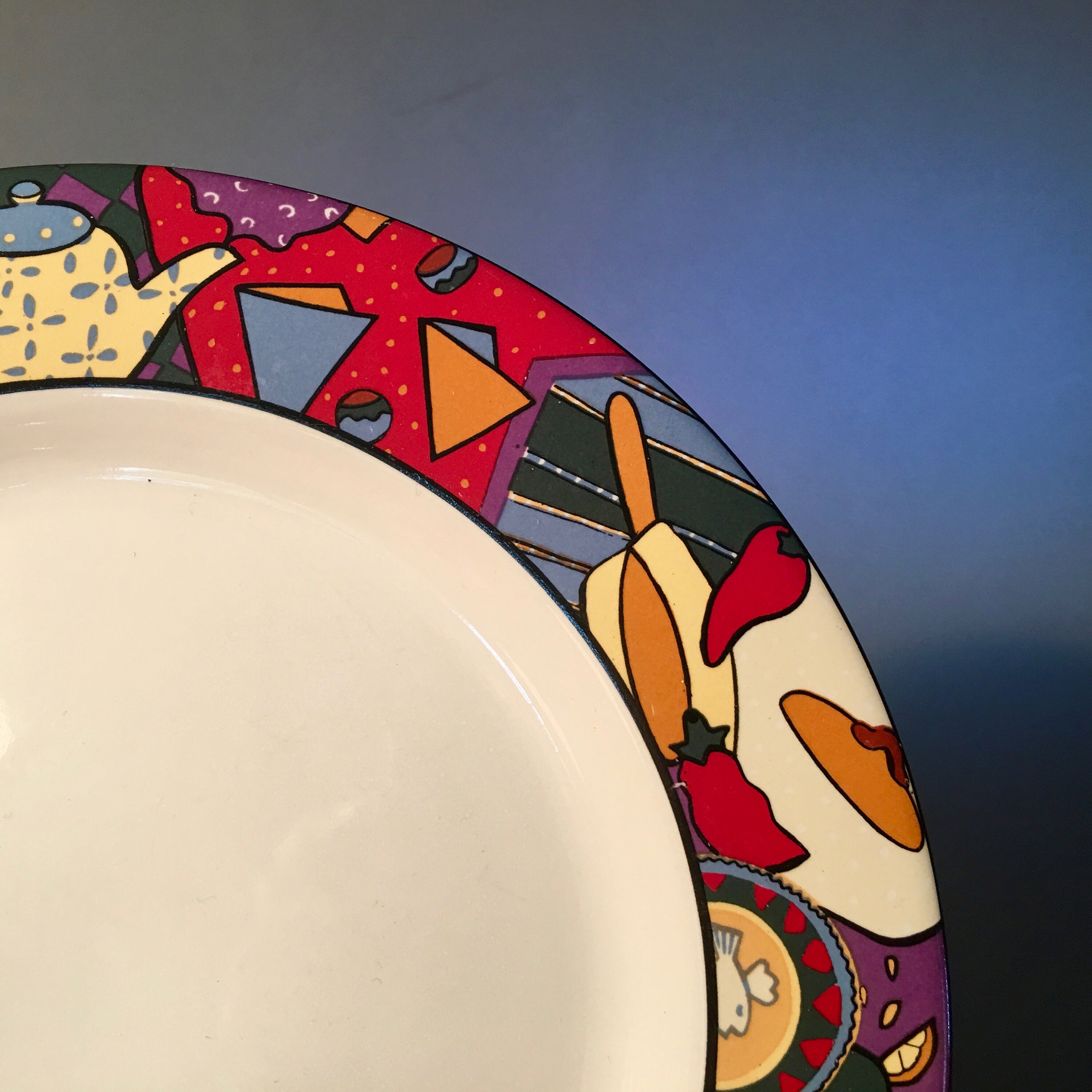 mardi gras salad plates