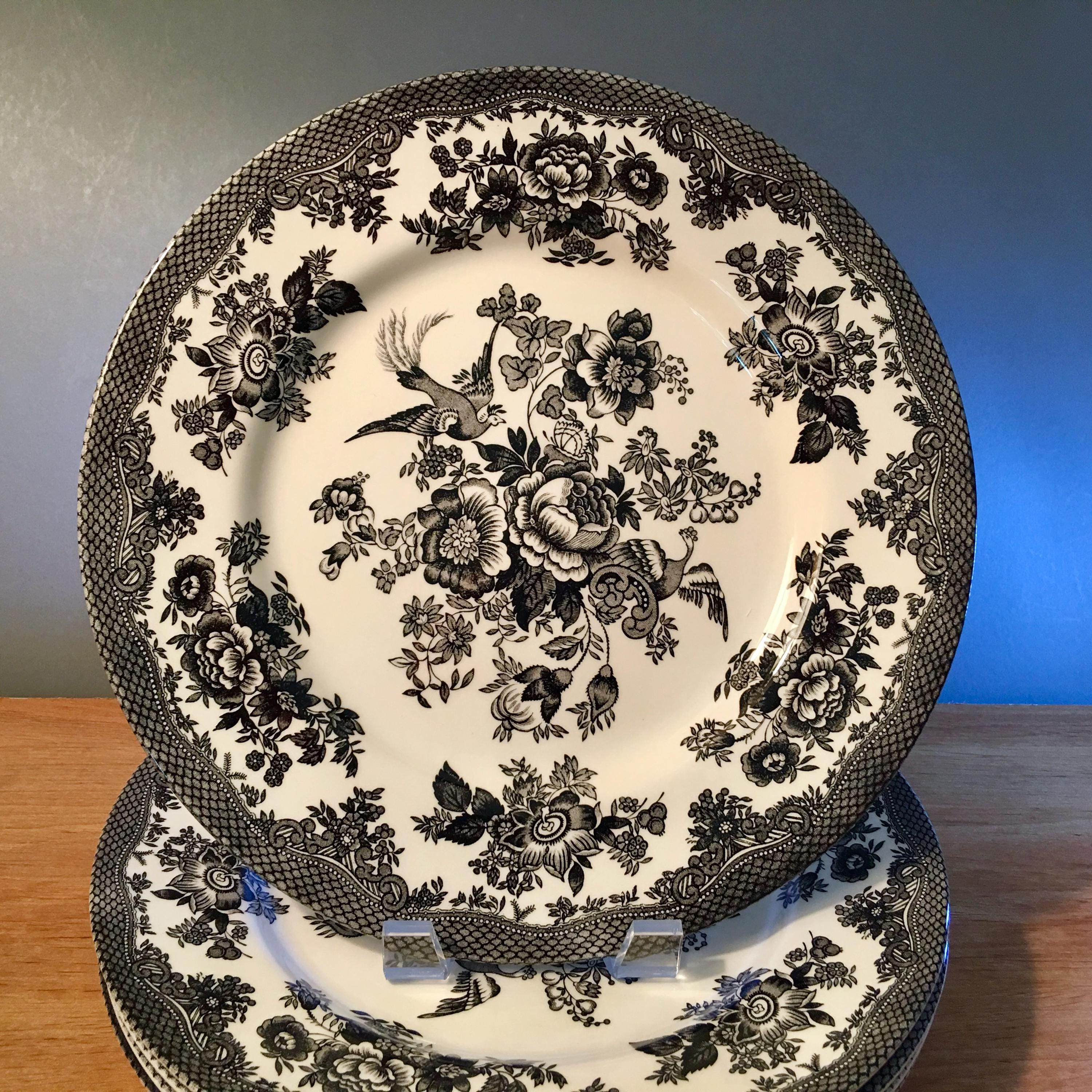 Royal Stafford Black and White - Etsy