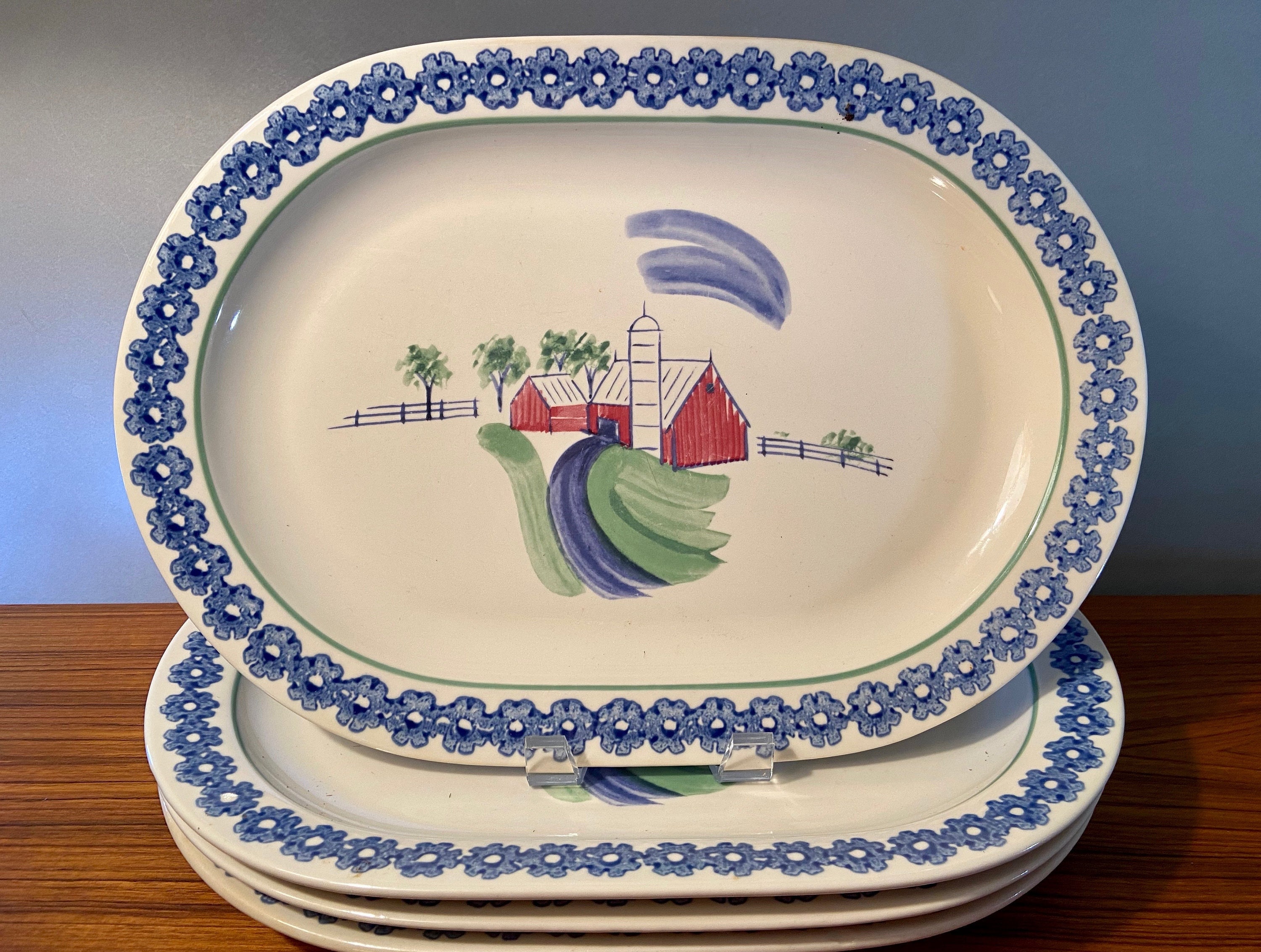 Set of Four Vintage Pfaltzgraff  Set of 2 Vintage Pfaltzgraff Sunnydale Ceramic 6” Soup / Cereal Bowl main image 0