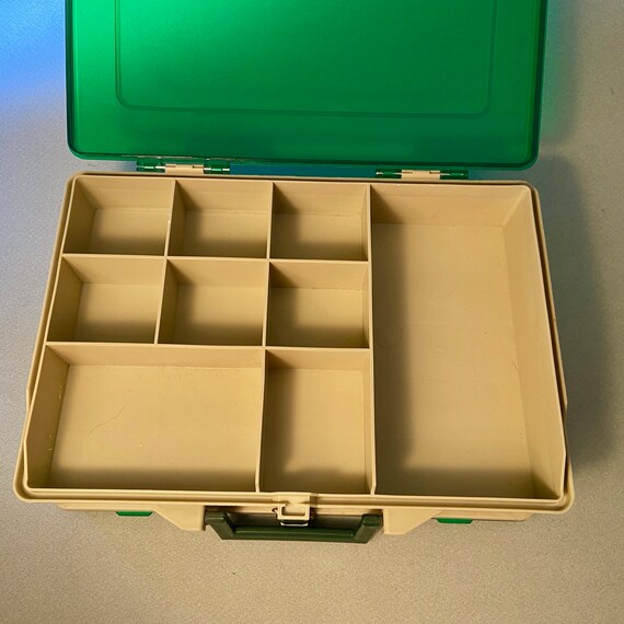 Buy Vintage Used Magnum by Plano 2-sided Tackle or Art Box From the 80s  With Compartments Online in India 