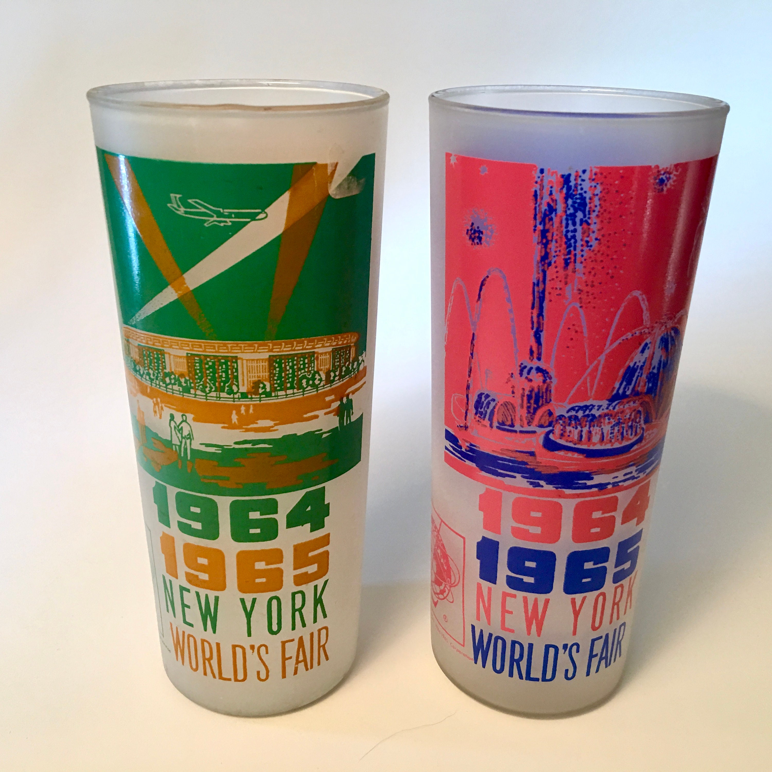 Highly Collectible Set of Eight 1964-1965 New York World's Fair