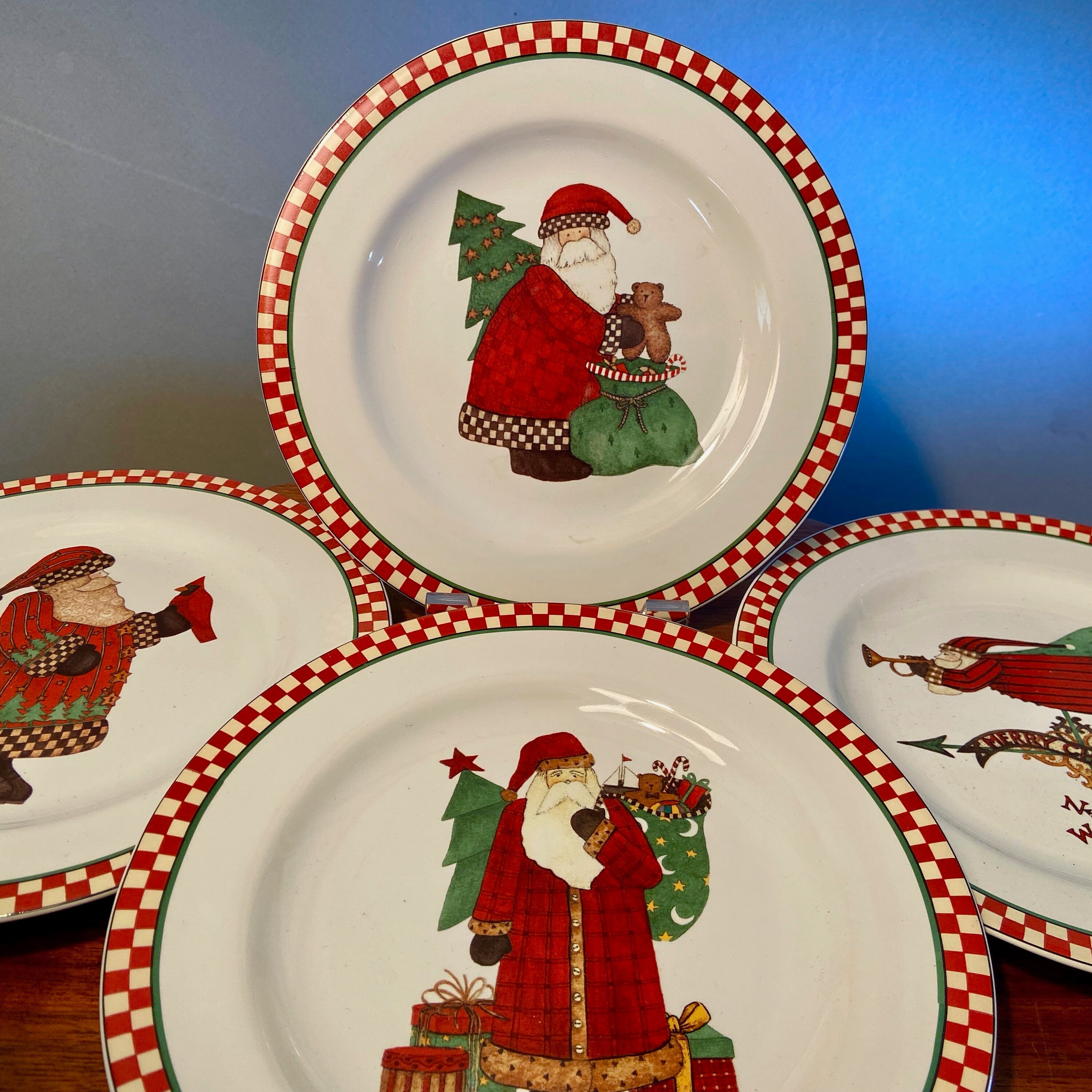 Sakura Debbie Mumm 'Magic Of Santa' Christmas Flatware – Your Choice (Good Used Condition)