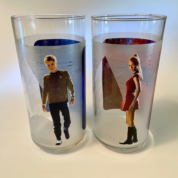 Star Trek Uhura Collectible Glass 2008 new in box Burger King Glass Collection 