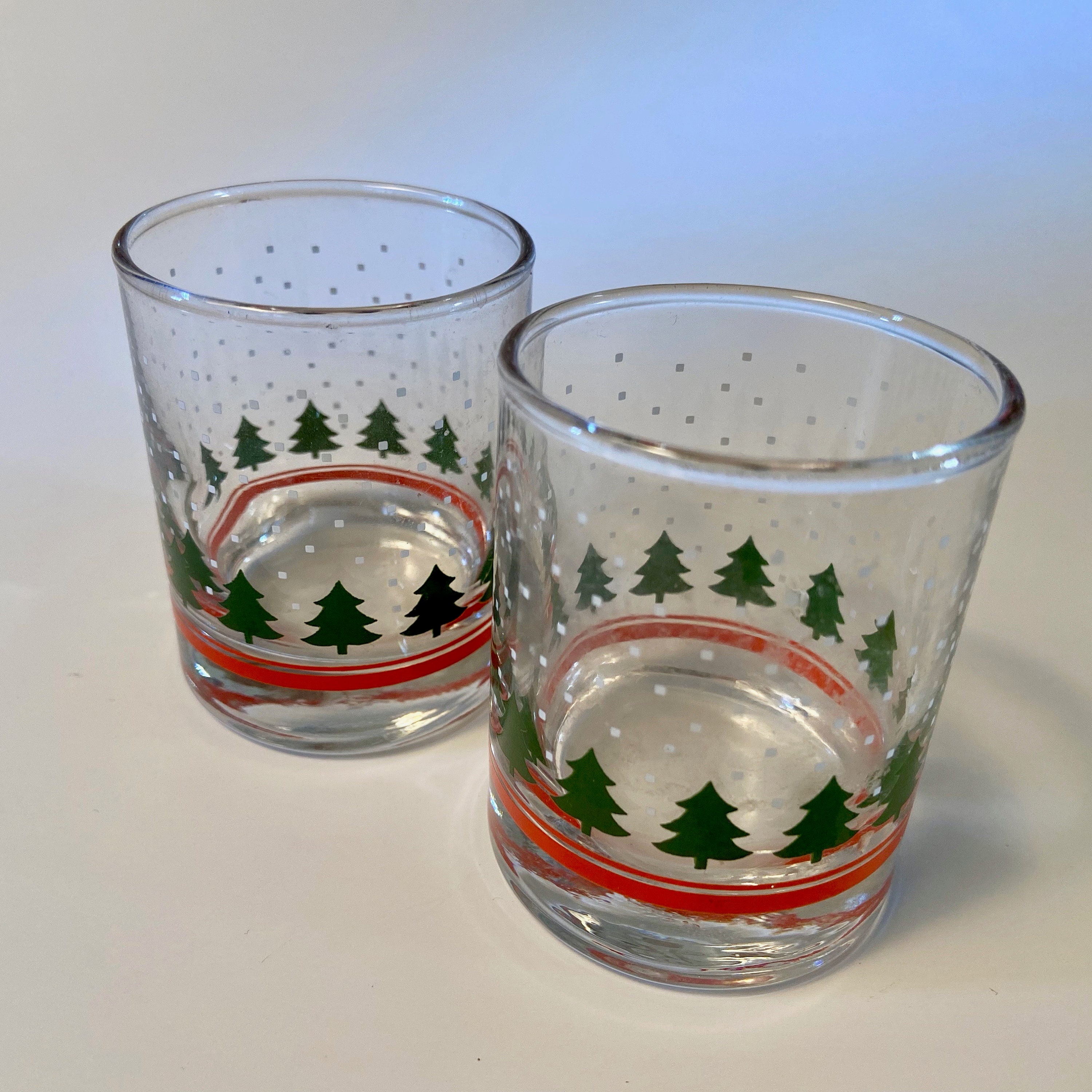 Vintage Libby Winter Wonderland Highball Glasses, set of 4 – Chased  Treasures