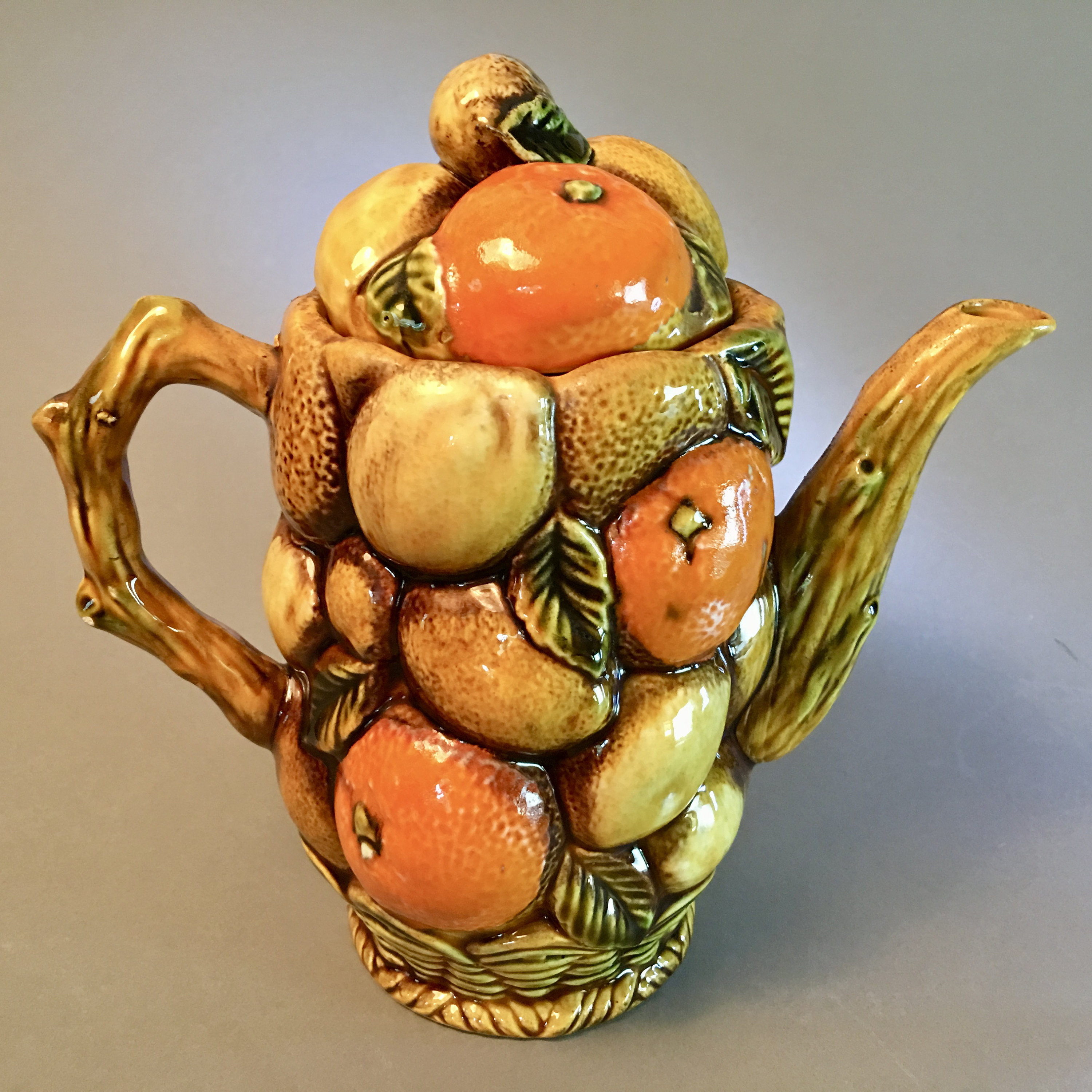 Vintage Inarco Citrus Orange Spice Teapot Made in Japan - E