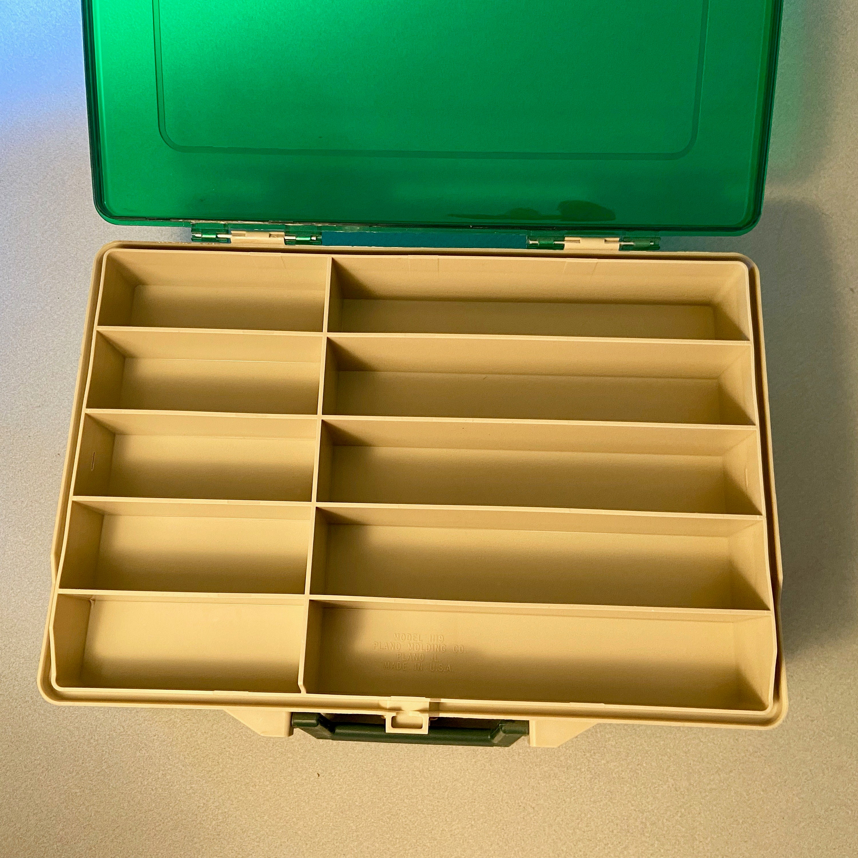 PLANO MEDIUM TWO SIDED POCKETPAK TACKLE BOX ORGANIZER Model #3215