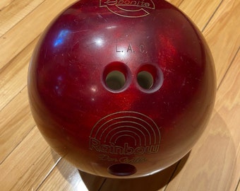Vintage Used Bowling Balls Brunswick Starline,amf Strikeline 