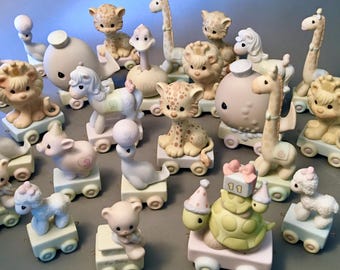 YOUR CHOICE! Vintage 1985-2000 Precious Moments Birthday Club Train from Enesco - price is for each