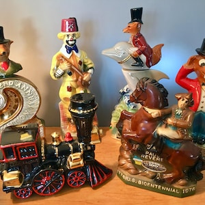 Jim Beam Horse Decanter - Etsy