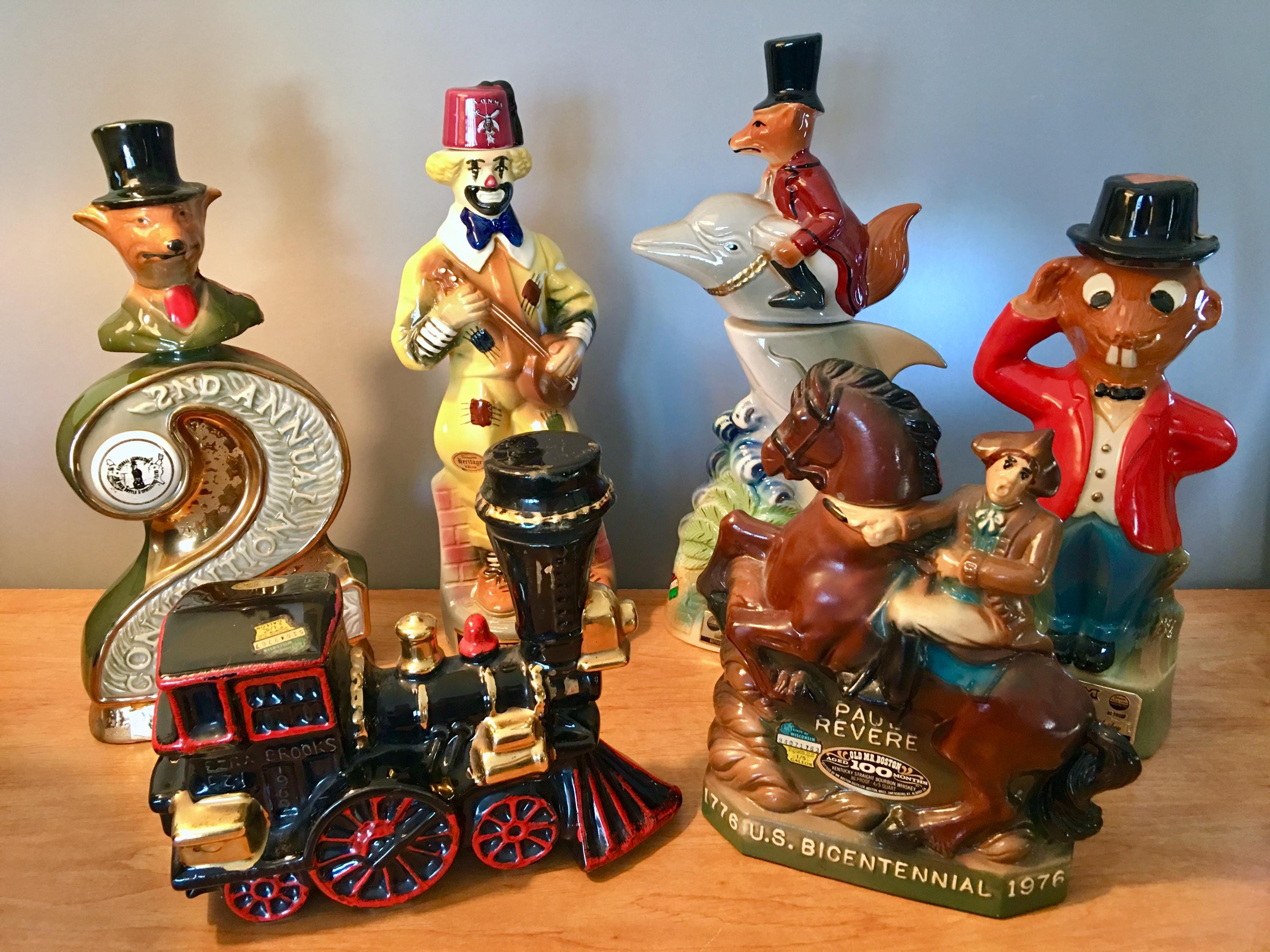 Jim Beam Liquor Horse Decanter - Etsy