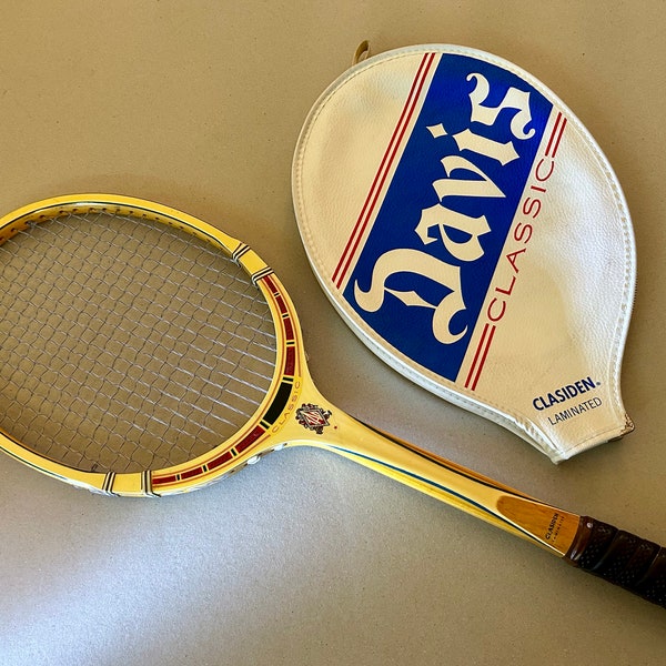 Wood Tennis Racket - Etsy