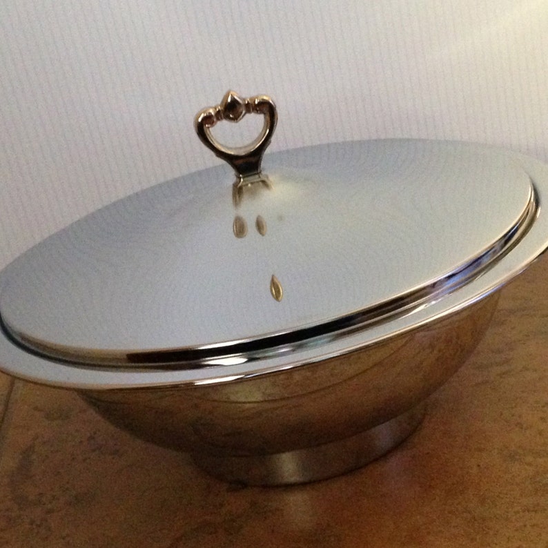 Vintage serving dish with cover