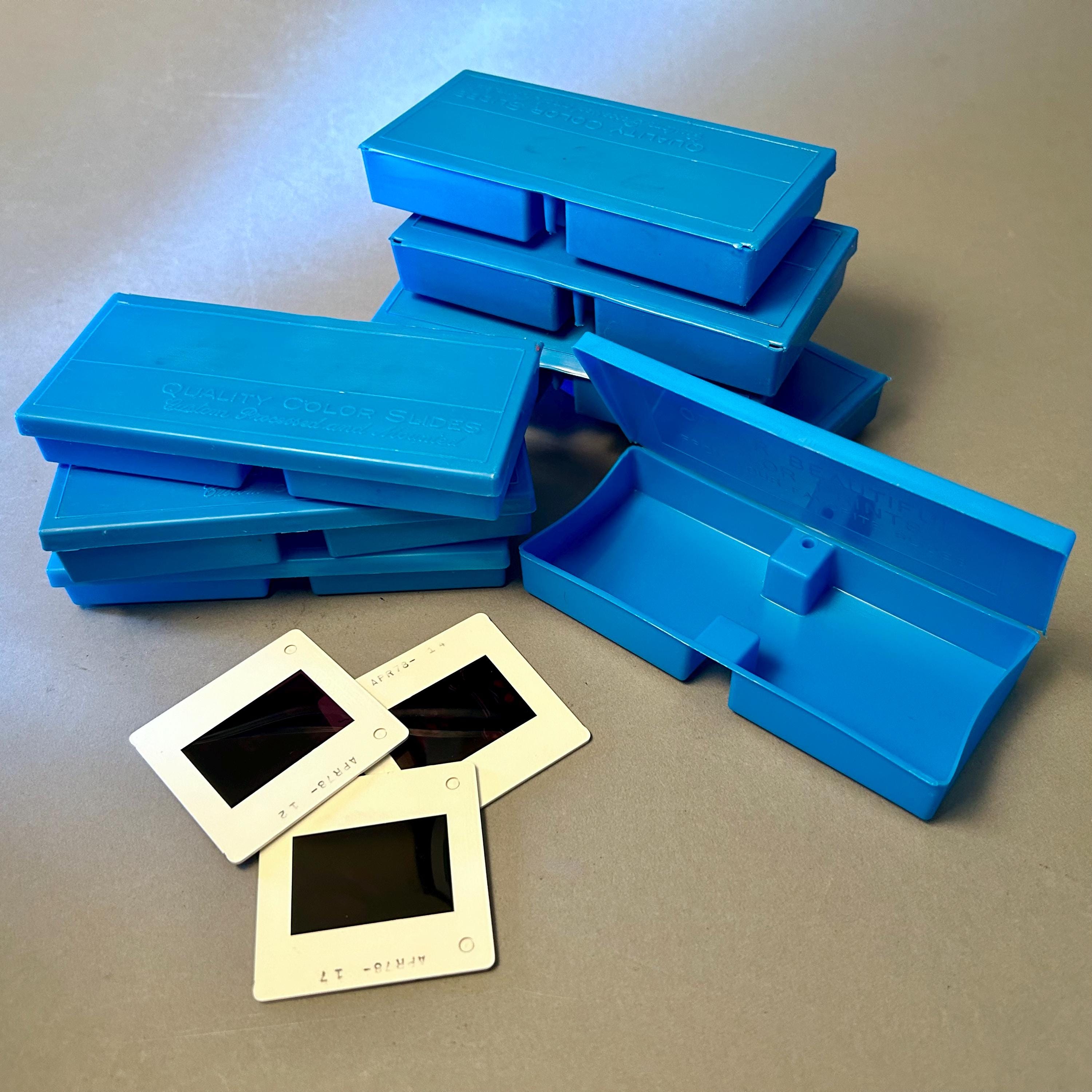 Vintage 35mm Slides Massive Lot (250+) - Unsearched - 1950s To Present