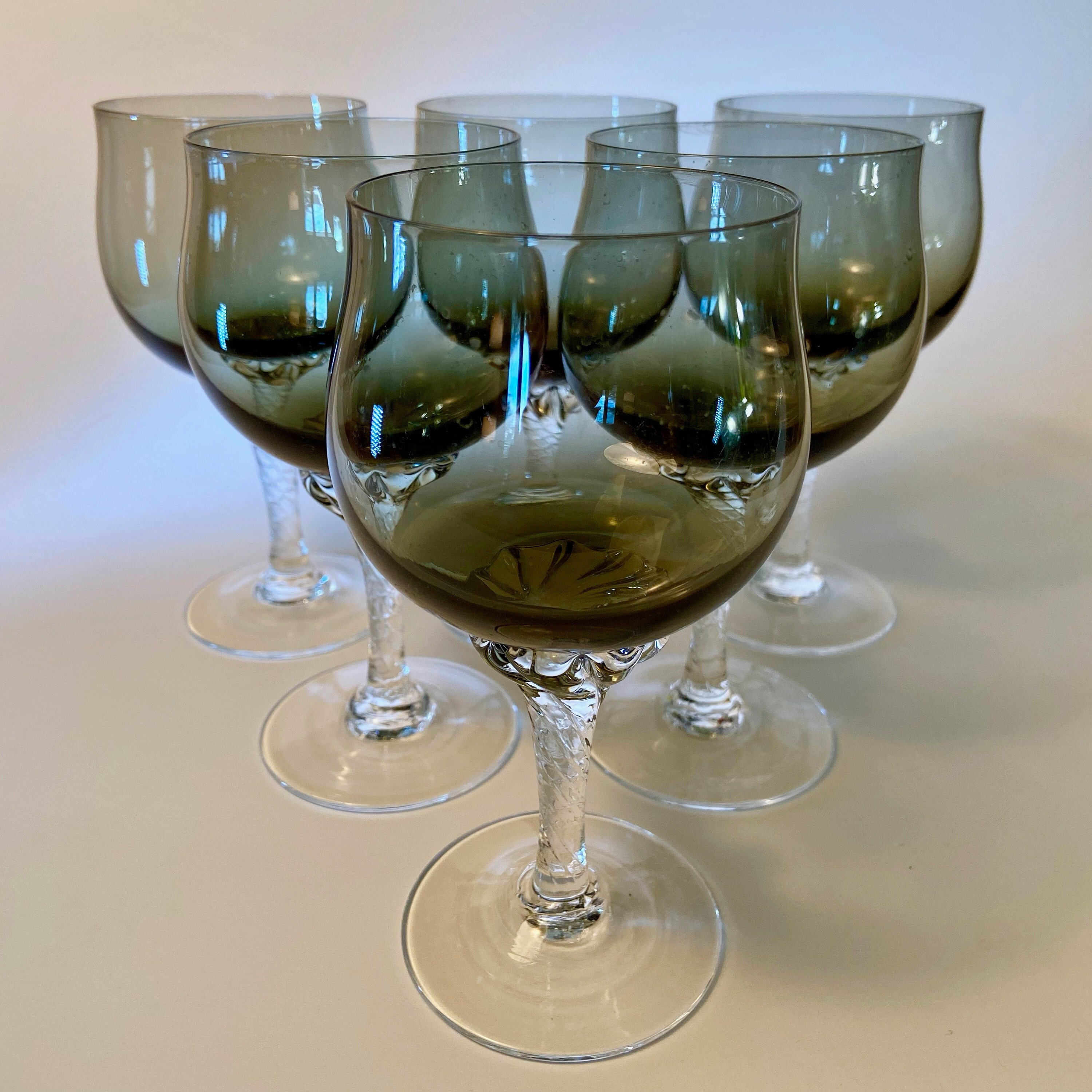 Thin Stem Wine Glass Set  TF Vintage – Tuleste Factory