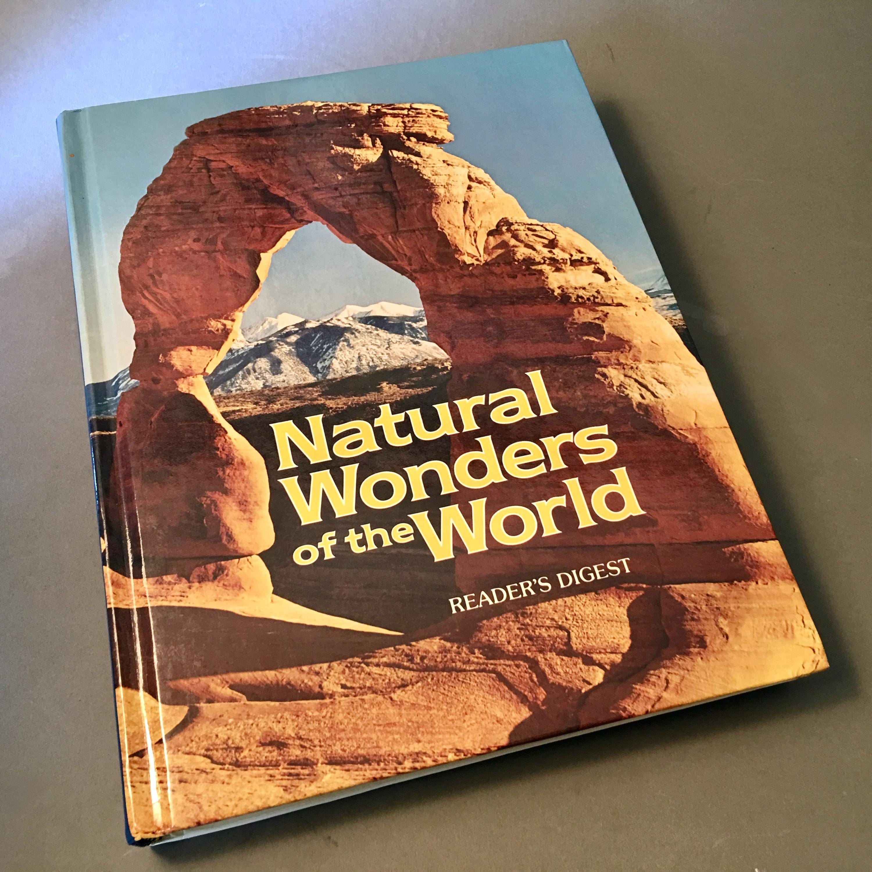 Vintage Reader's Digest "natural Wonders of the World" Hard Cover Book ...
