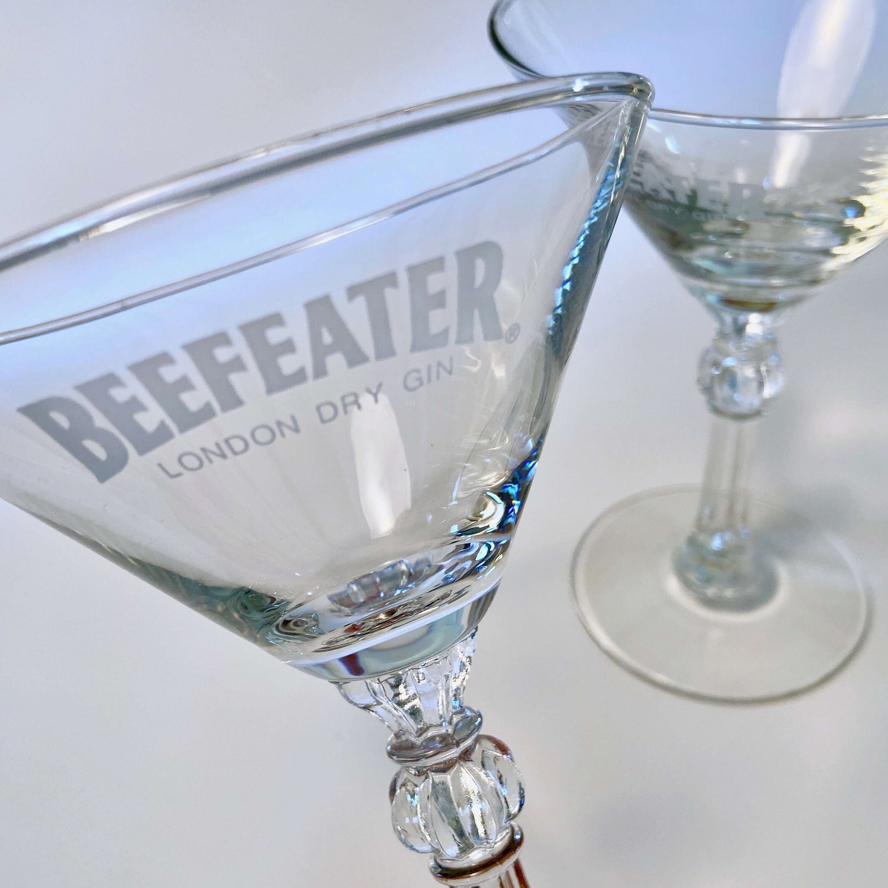 Gläser Made in London Longdrink Cocktail Gastro Bar Deko NEU Beefeater Glas 