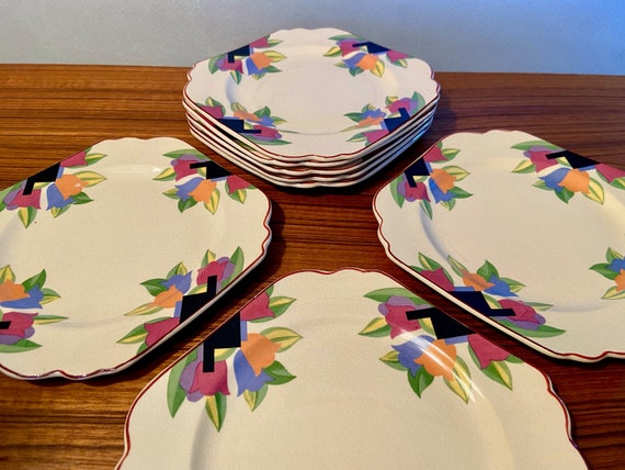 Rare Set of 8 Vintage 