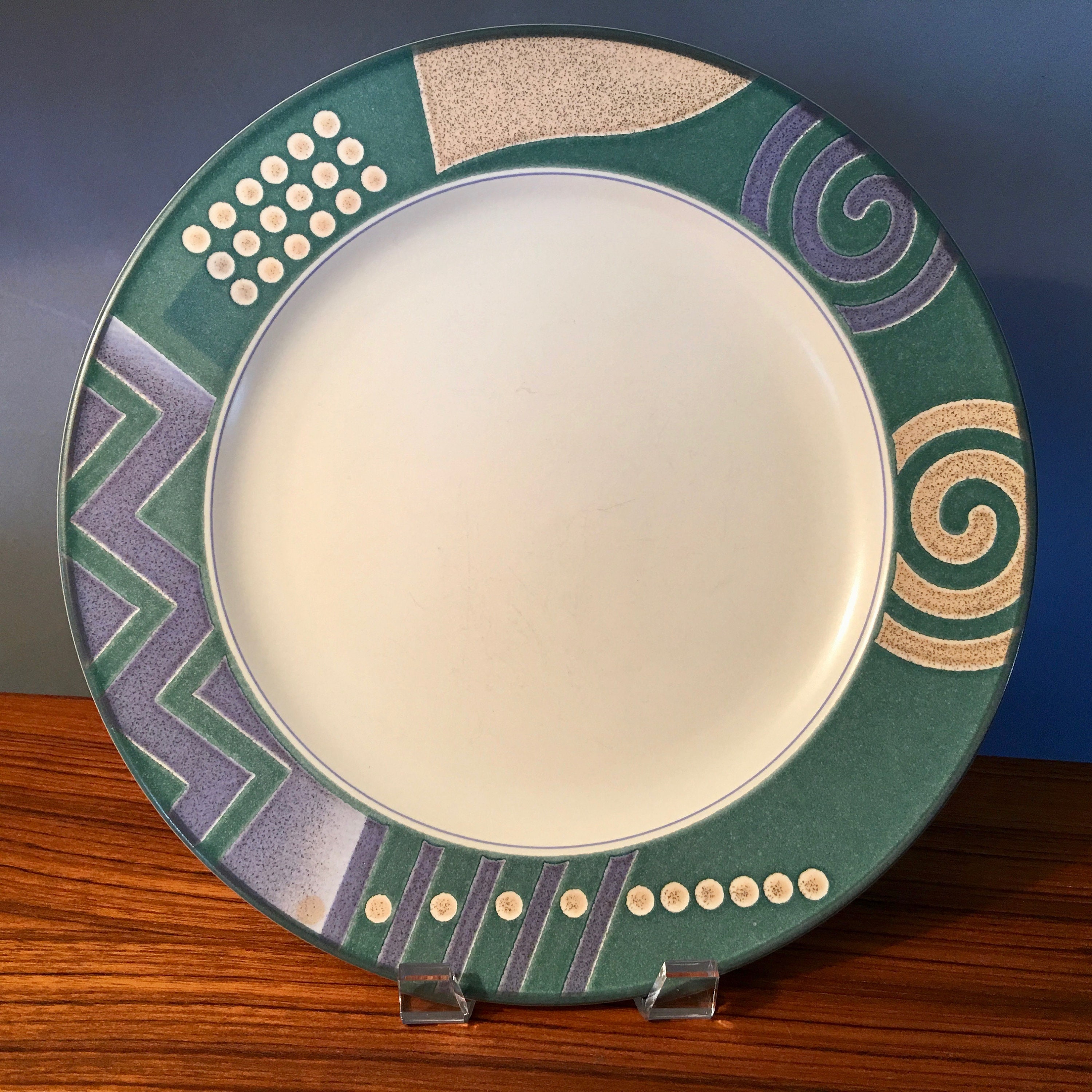 幾何学模様MIKASA ビンテージ食器 JOHN BERGEN