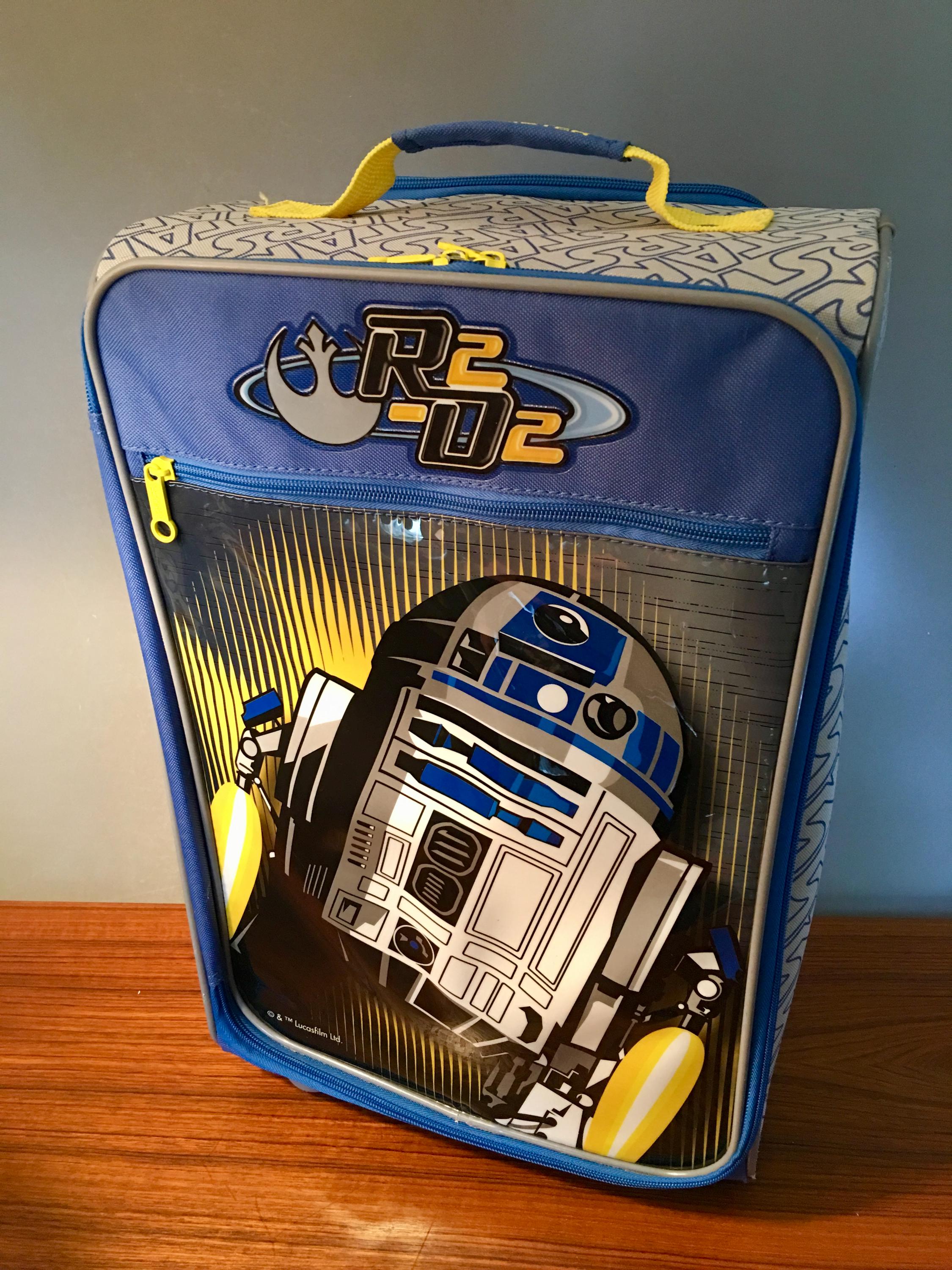 R2-D2 Star Wars American Tourister Soft Sided Wheeled Carry-on