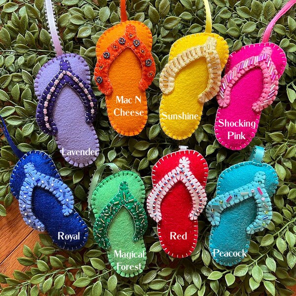 Color Flip Flops - Etsy