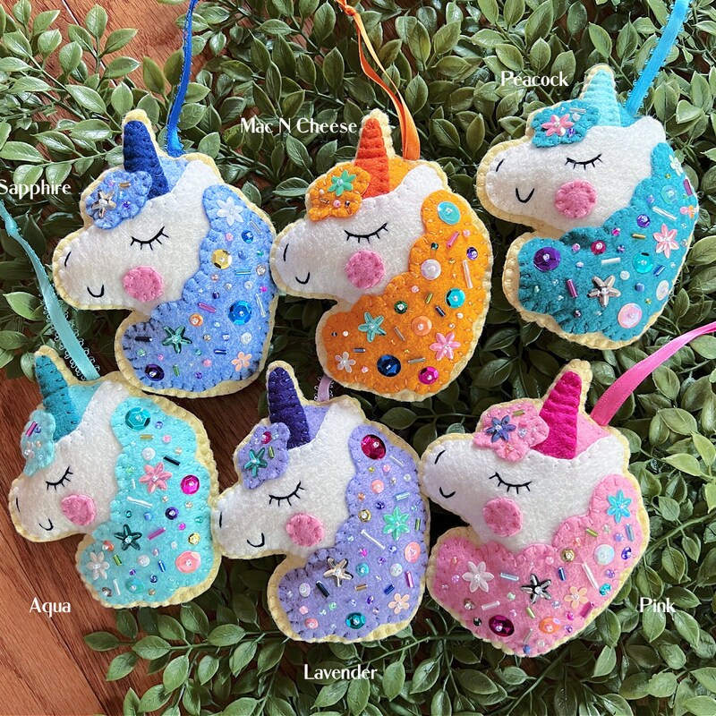 Felt Unicorn Toy - Large