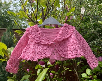 Crochet Lace Baby bolero