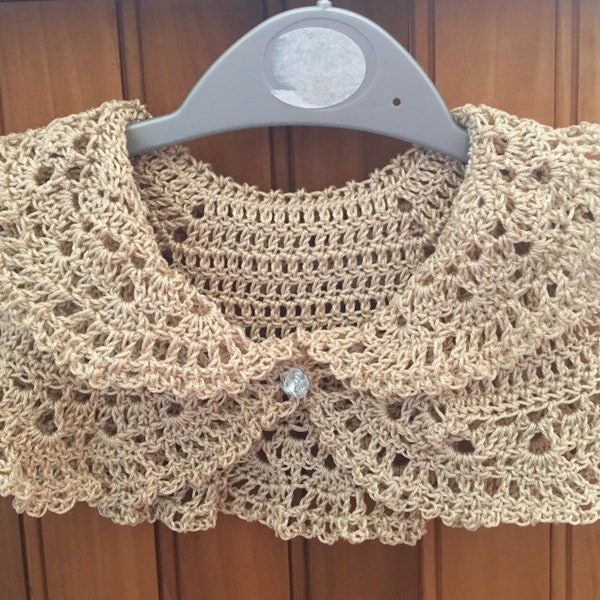 Crochet Lace Baby bolero