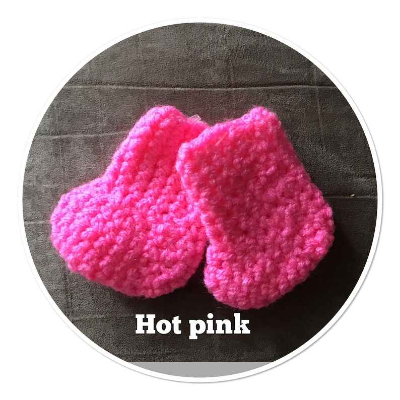 Crocheted Booties