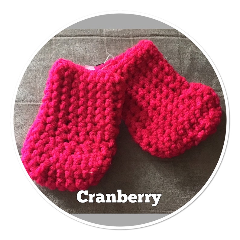 Crocheted Booties