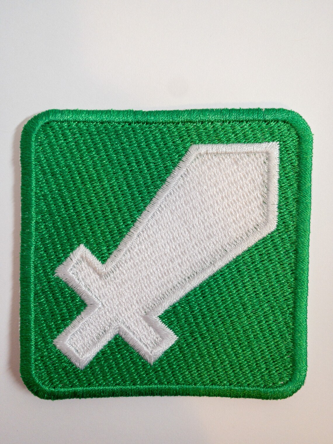 Twitch Moderator Sword Badge Iron-On Patch Velcro Patch | Etsy