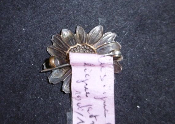 Super rare antique Mellerio sunflower brooch, "Li… - image 3