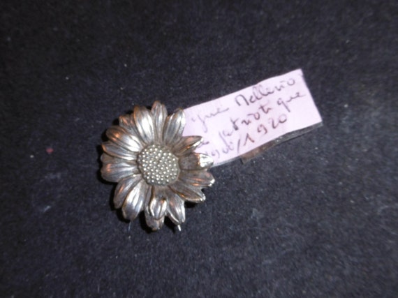 Super rare antique Mellerio sunflower brooch, "Li… - image 1