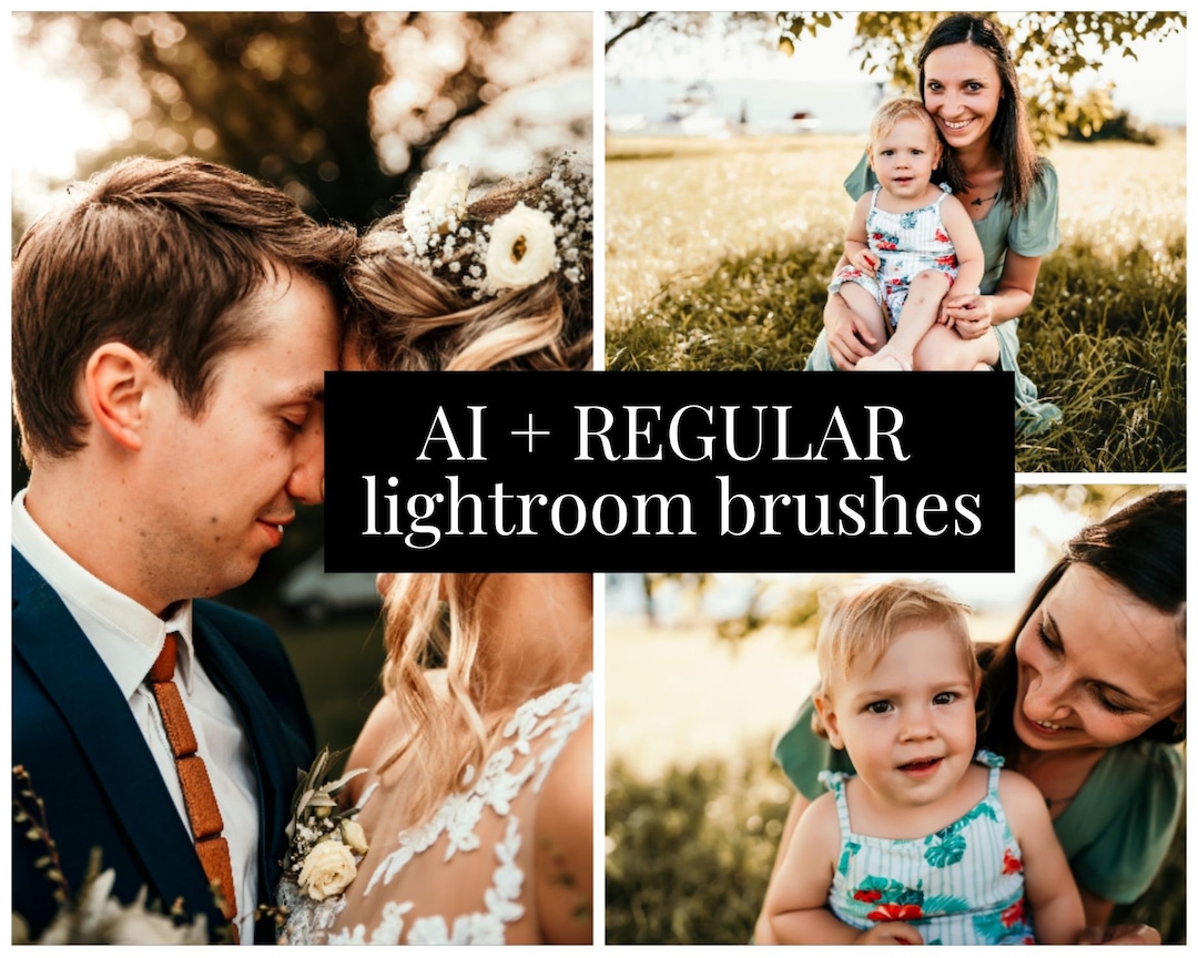 LIGHTROOM BRUSHES AI Brushes Lightroom Classic Brush Preset Sunflare Brush for Skin Brush